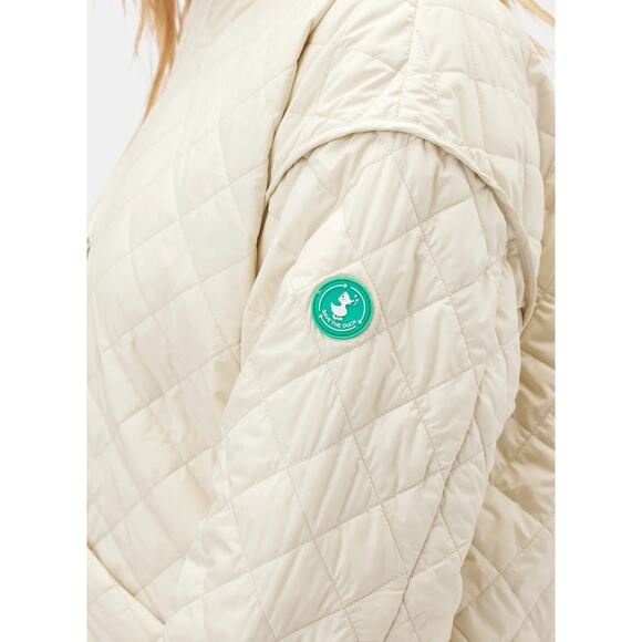 Save the Duck Talita Quilted Jacket in Banana Yellow - Picture 2 of 15